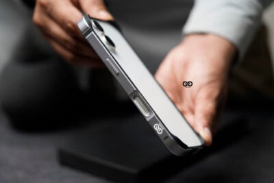 Silver Fiber Bumper for iPhone 17 (Bumper, not a Case) 23 Silver Fiber Bumper for iPhone 17 (Bumper, not a Case)