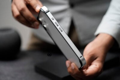 Silver Fiber Bumper for iPhone 17 (Bumper, not a Case) 21 Silver Fiber Bumper for iPhone 17 (Bumper, not a Case)