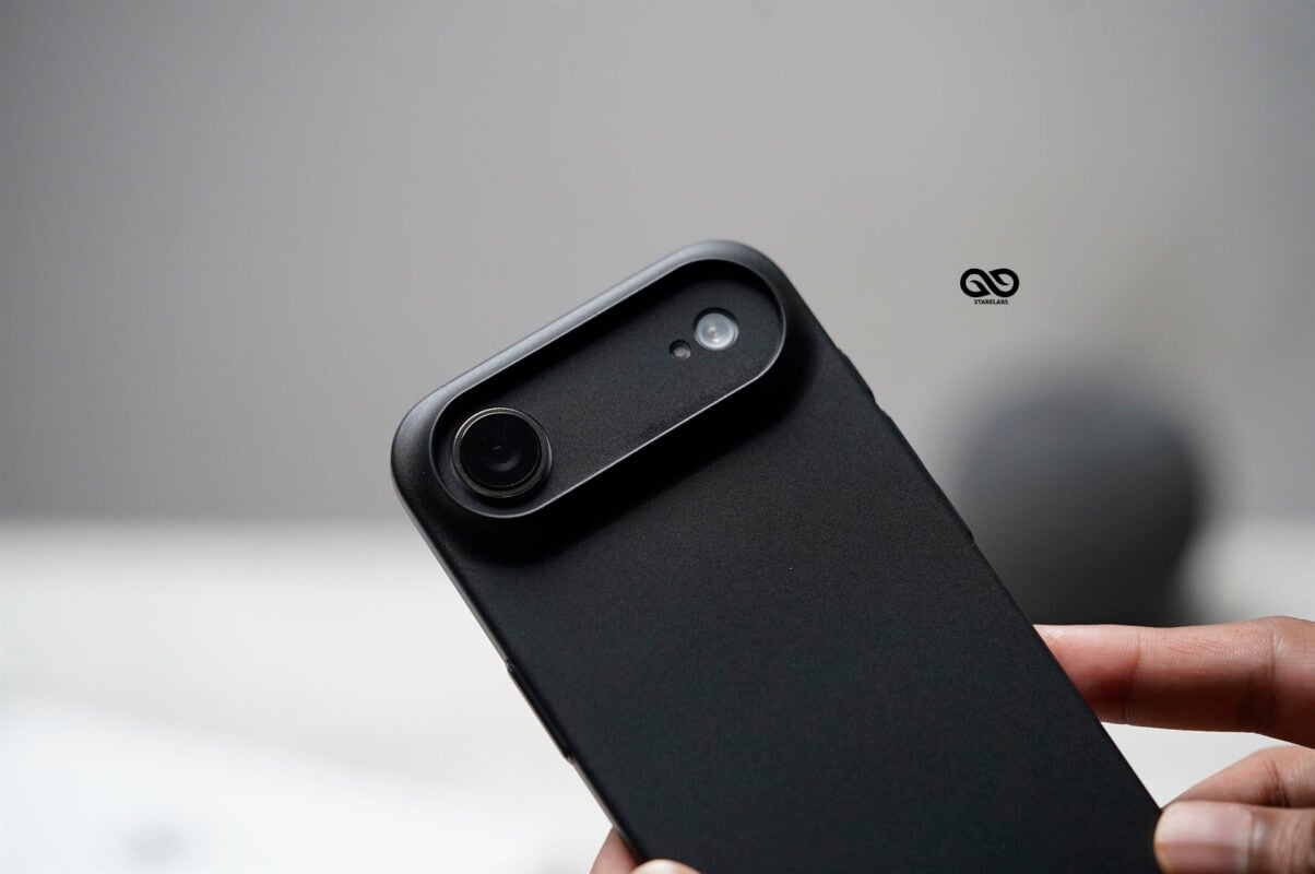 Dark Black Ultra Thin Case For iPhone Air/17 Pro/17 Pro Max (Camera Cutout)