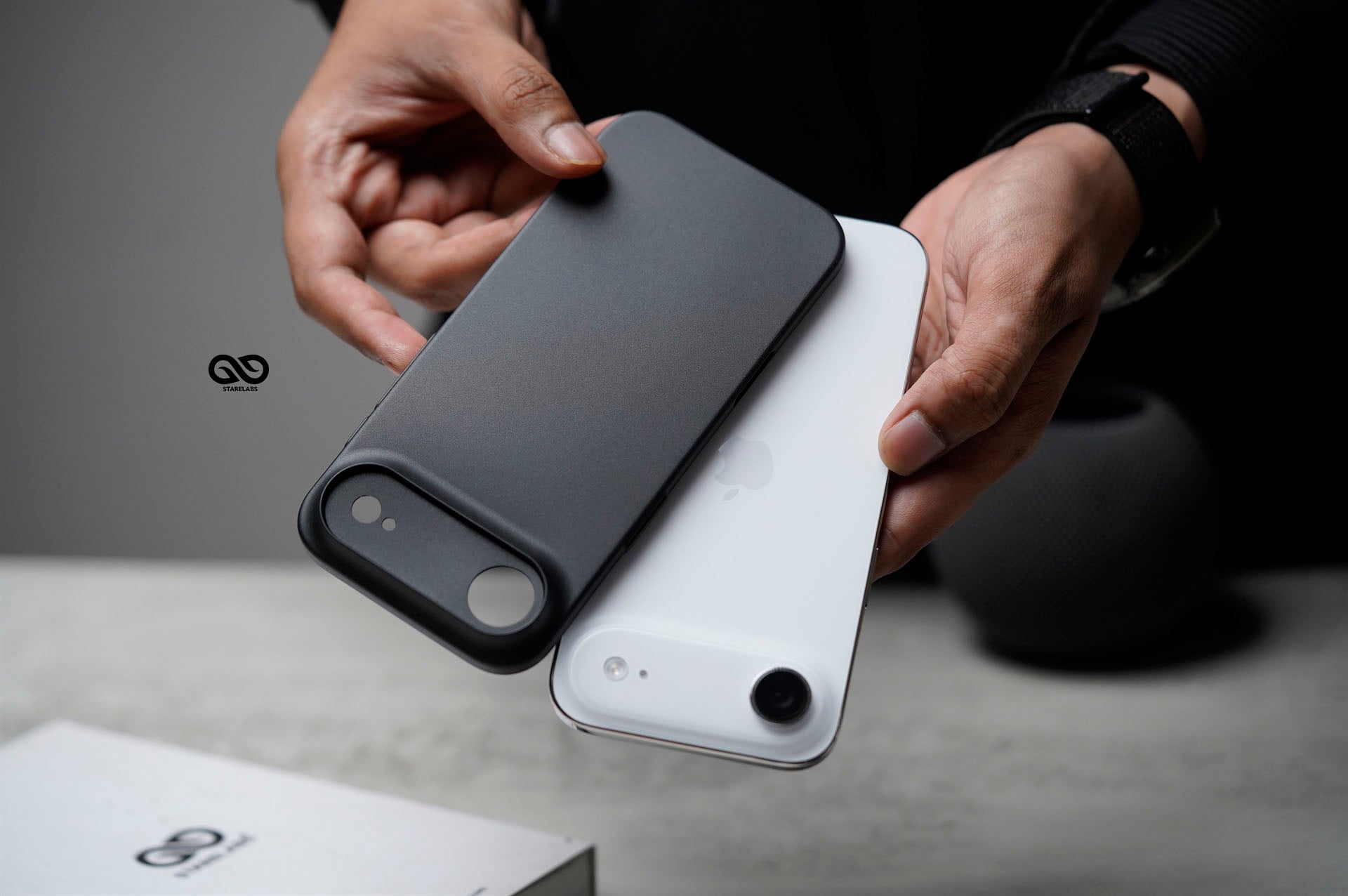 Dark Black Ultra Thin Case For iPhone Air/17 Pro/17 Pro Max (Camera Cutout) 9 Dark Black Ultra Thin Case For iPhone Air/17 Pro/17 Pro Max (Camera Cutout) - Image 9