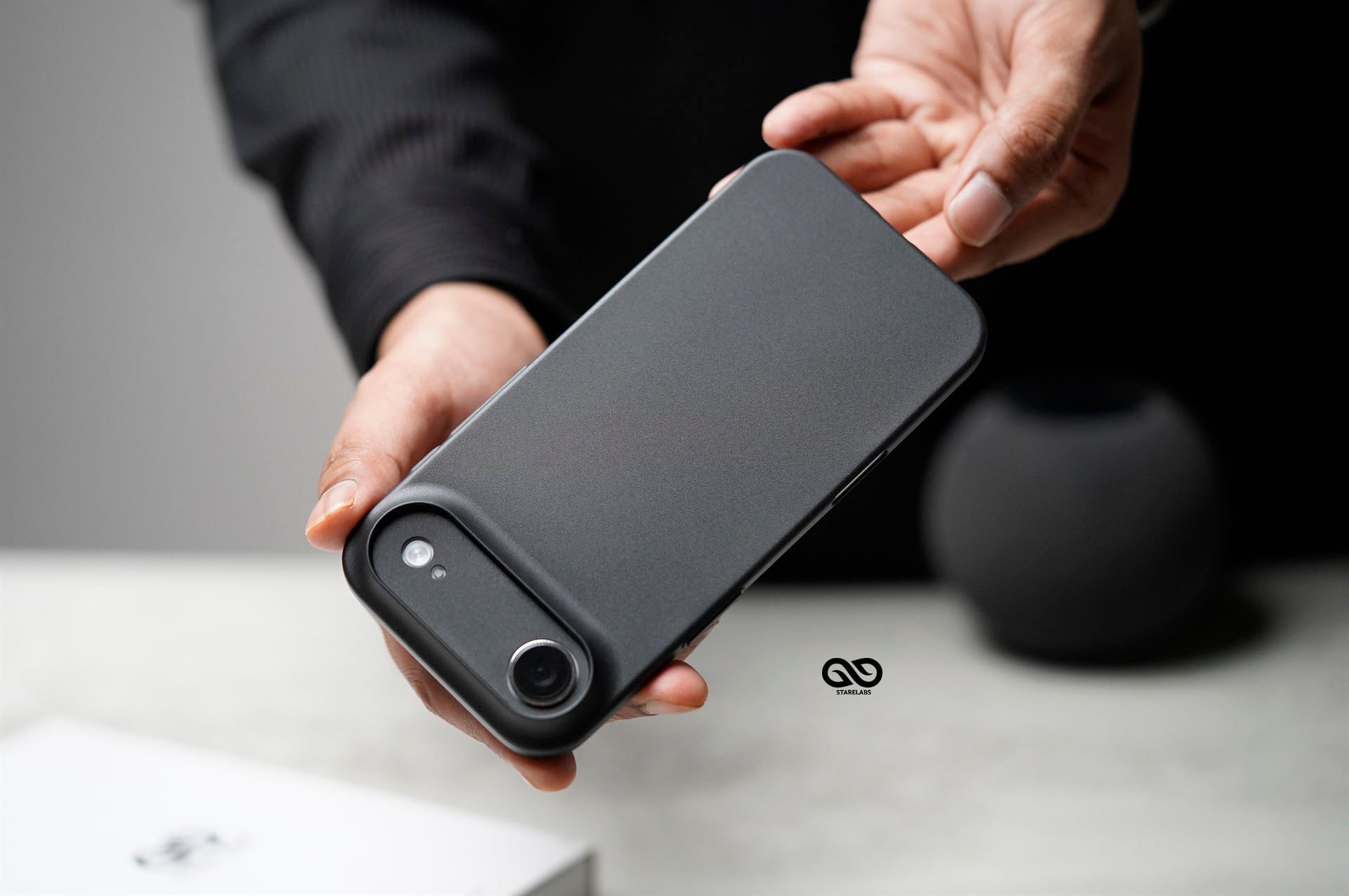 Dark Black Ultra Thin Case For iPhone Air/17 Pro/17 Pro Max (Camera Cutout) 13 Dark Black Ultra Thin Case For iPhone Air/17 Pro/17 Pro Max (Camera Cutout) - Image 13