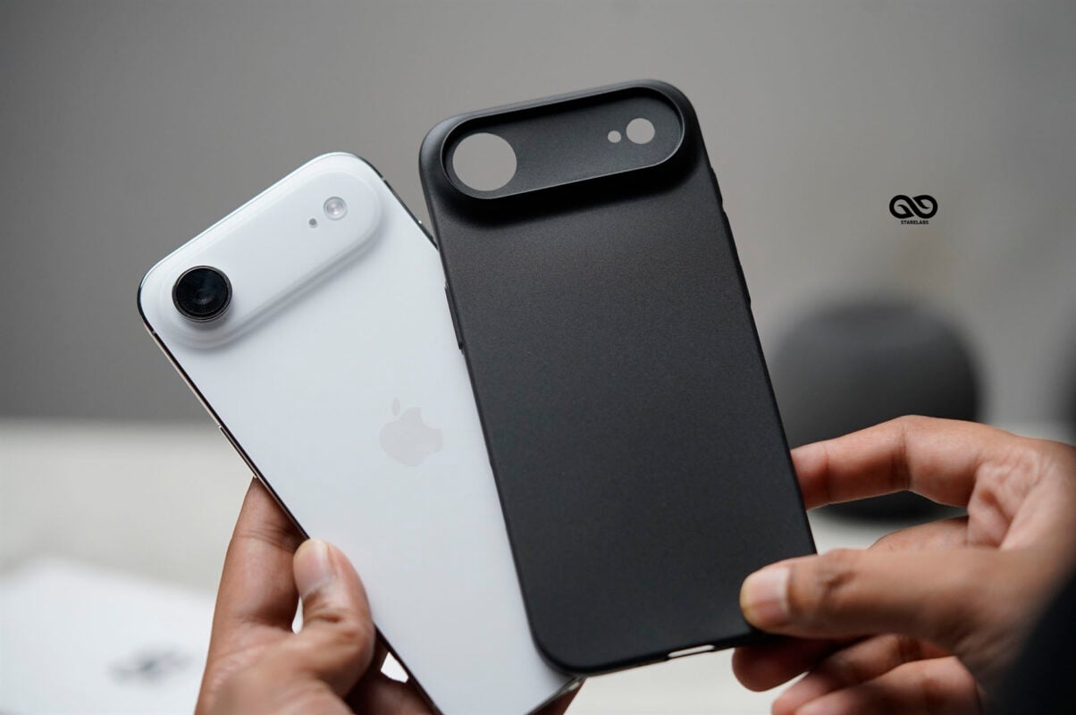 Dark Black Ultra Thin Case For iPhone Air/17 Pro/17 Pro Max (Camera Cutout)