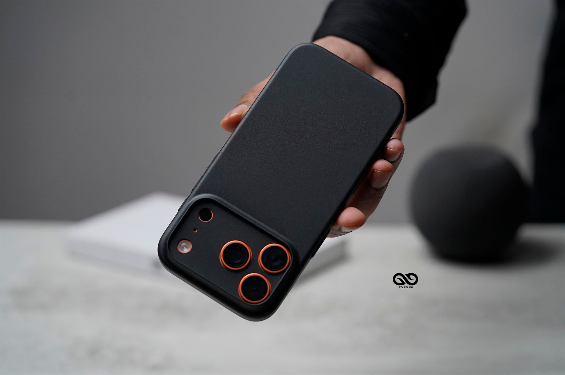 Dark Black Ultra Thin Case For iPhone Air/17 Pro/17 Pro Max (Camera Cutout) 15 Dark Black Ultra Thin Case For iPhone Air/17 Pro/17 Pro Max (Camera Cutout) - Image 15