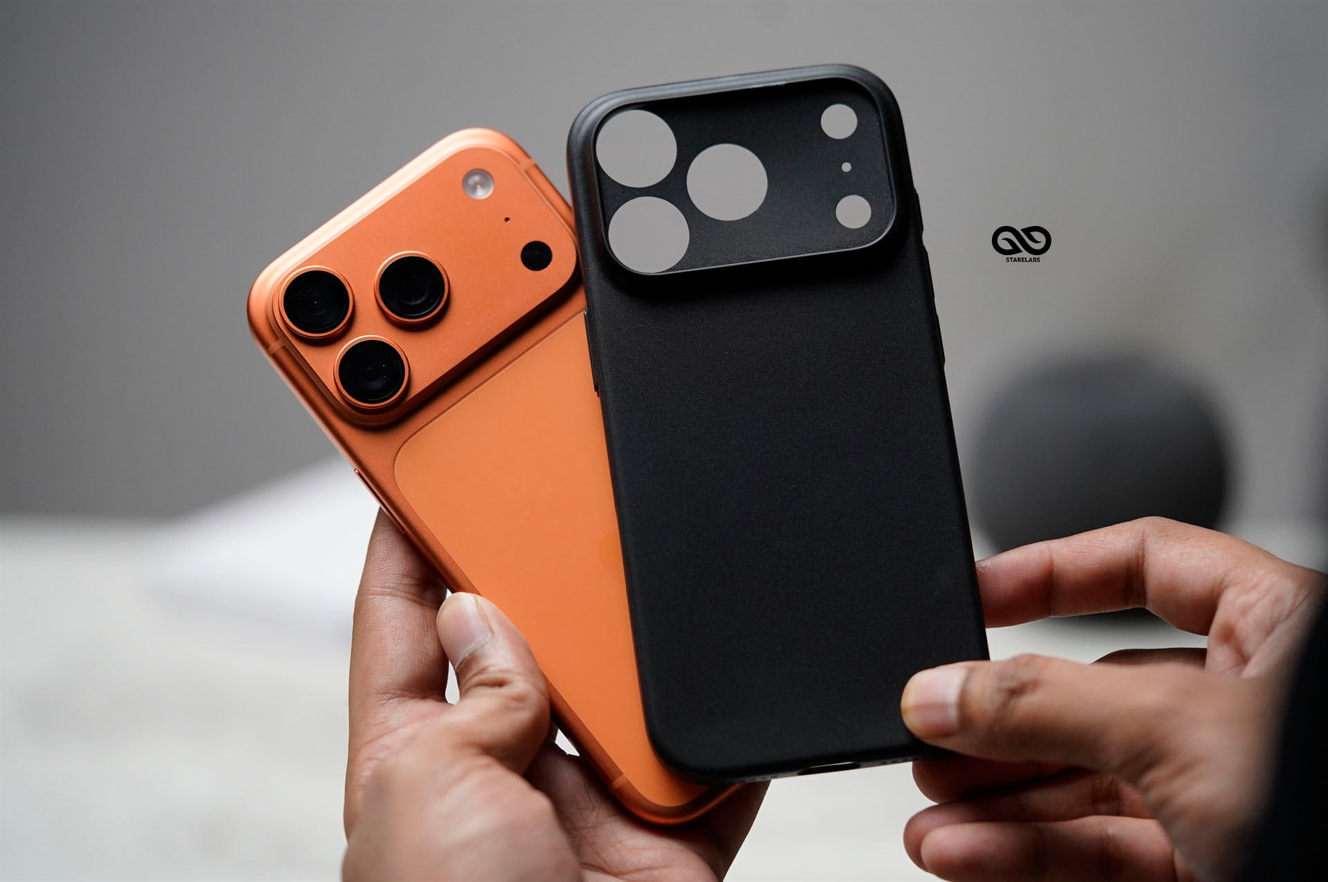 Dark Black Ultra Thin Case For iPhone Air/17 Pro/17 Pro Max (Camera Cutout) 2 Dark Black Ultra Thin Case For iPhone Air/17 Pro/17 Pro Max (Camera Cutout) - Image 2