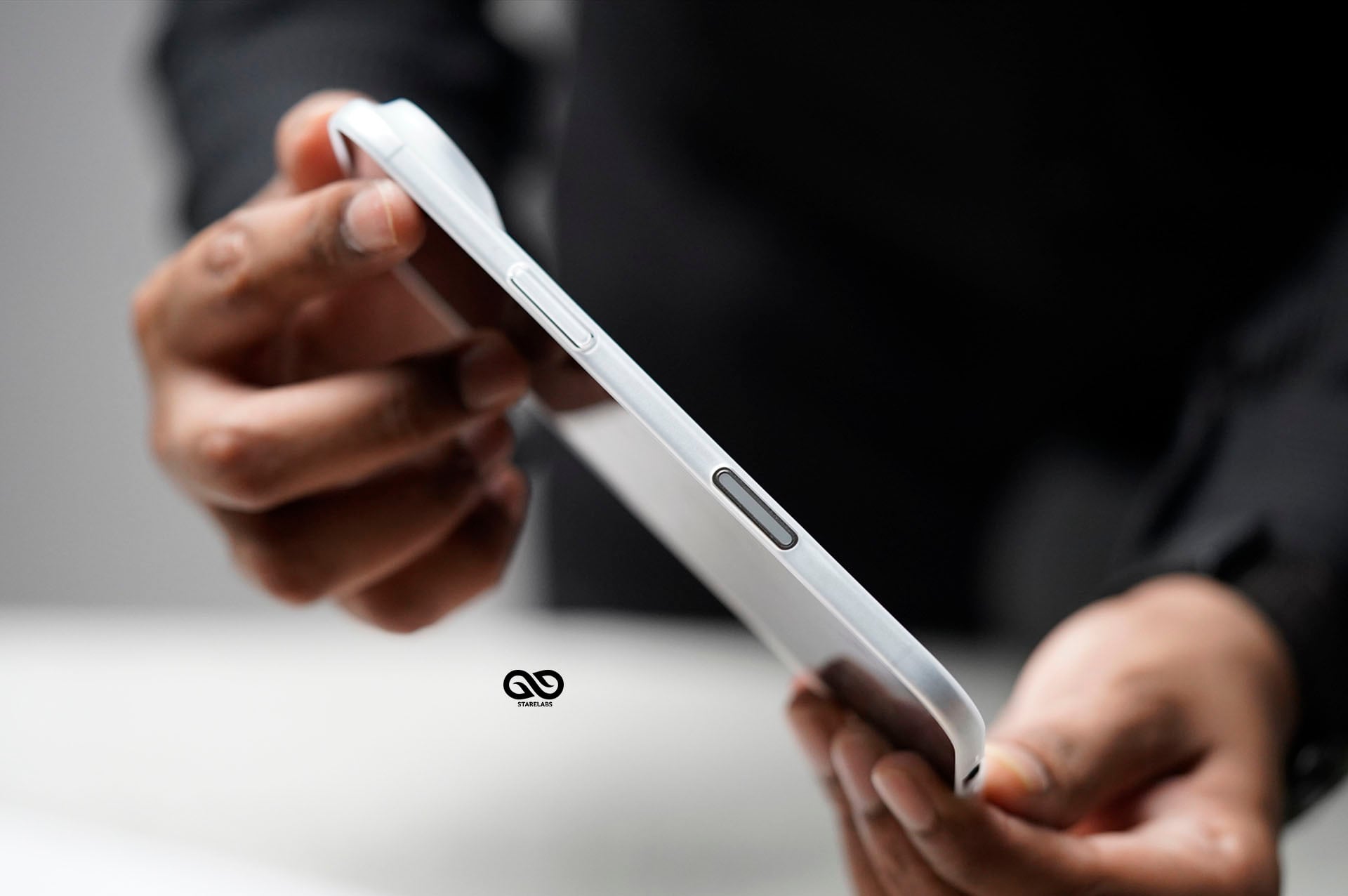 Frosted White Ultra Thin Case For iPhone Air/17 Pro/17 Pro Max (Camera Cutout) 7 Frosted White Ultra Thin Case For iPhone Air/17 Pro/17 Pro Max (Camera Cutout) - Image 7