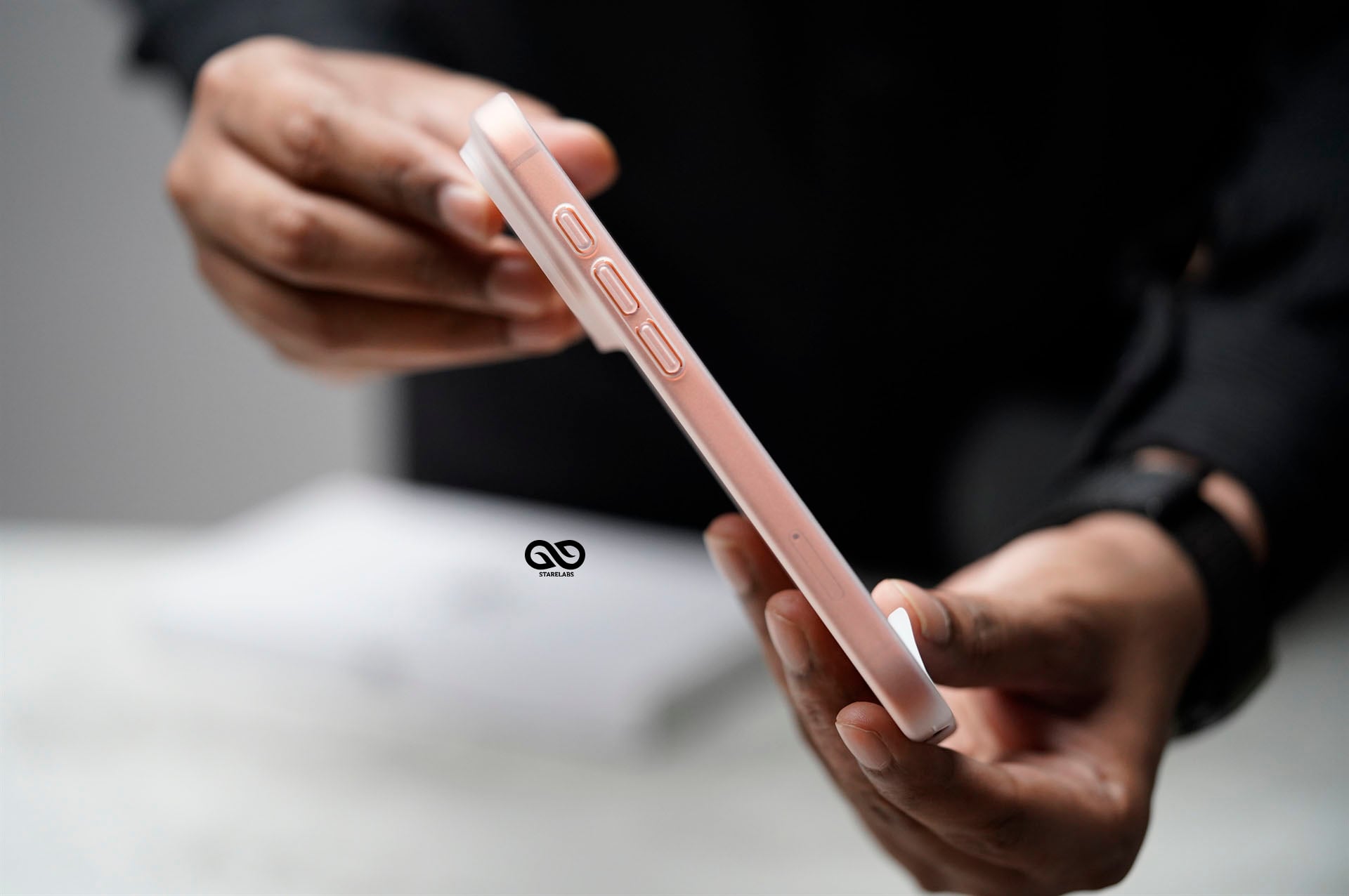 Frosted White Ultra Thin Case For iPhone Air/17 Pro/17 Pro Max (Camera Cutout) 22 Frosted White Ultra Thin Case For iPhone Air/17 Pro/17 Pro Max (Camera Cutout) - Image 22