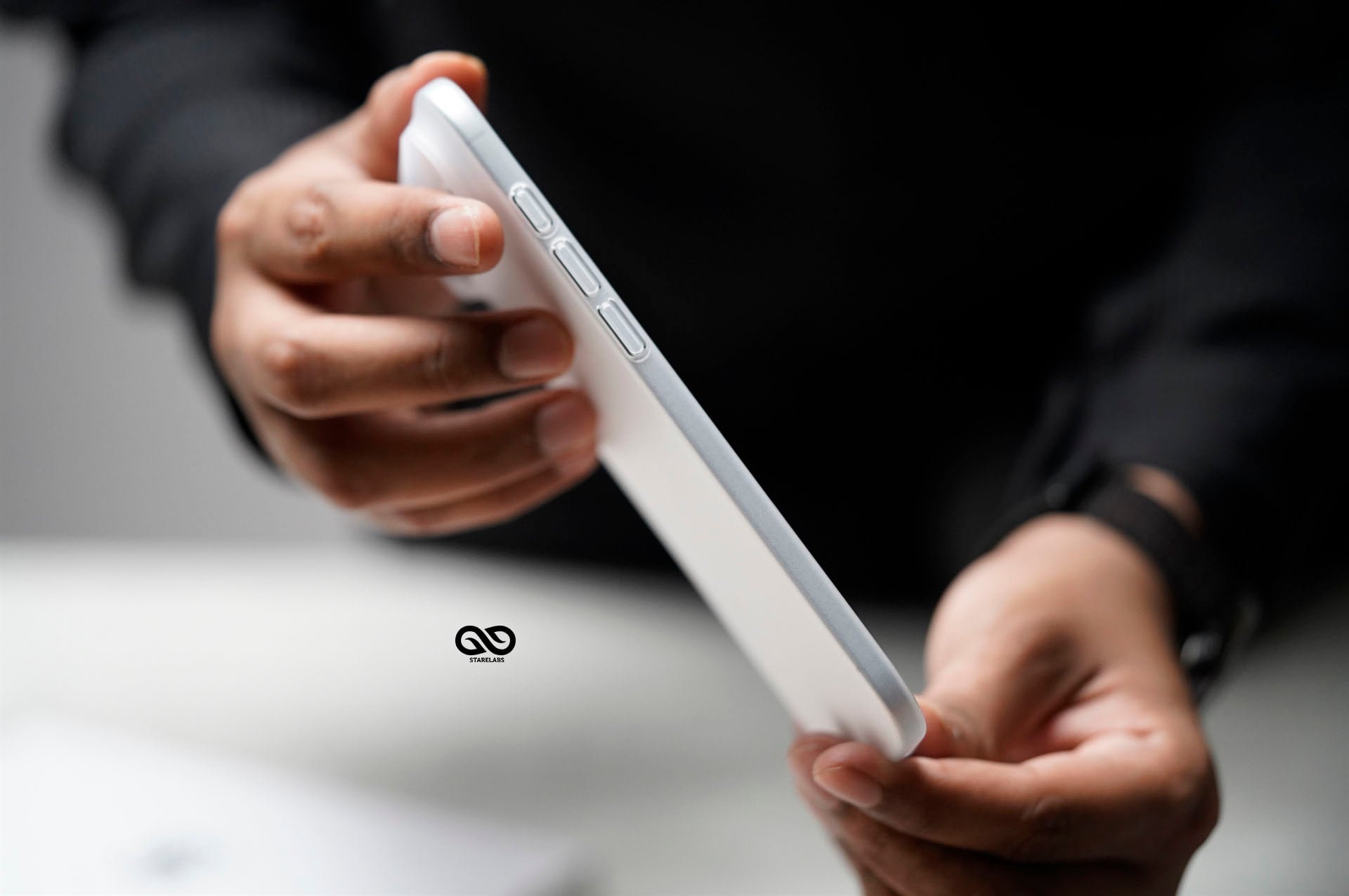 Frosted White Ultra Thin Case For iPhone Air/17 Pro/17 Pro Max (Camera Cutout) 8 Frosted White Ultra Thin Case For iPhone Air/17 Pro/17 Pro Max (Camera Cutout) - Image 8