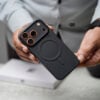 Dark Black Magsafe Ultra Thin Case For iPhone Air/17 Pro/17 Pro Max (Camera Cutout)