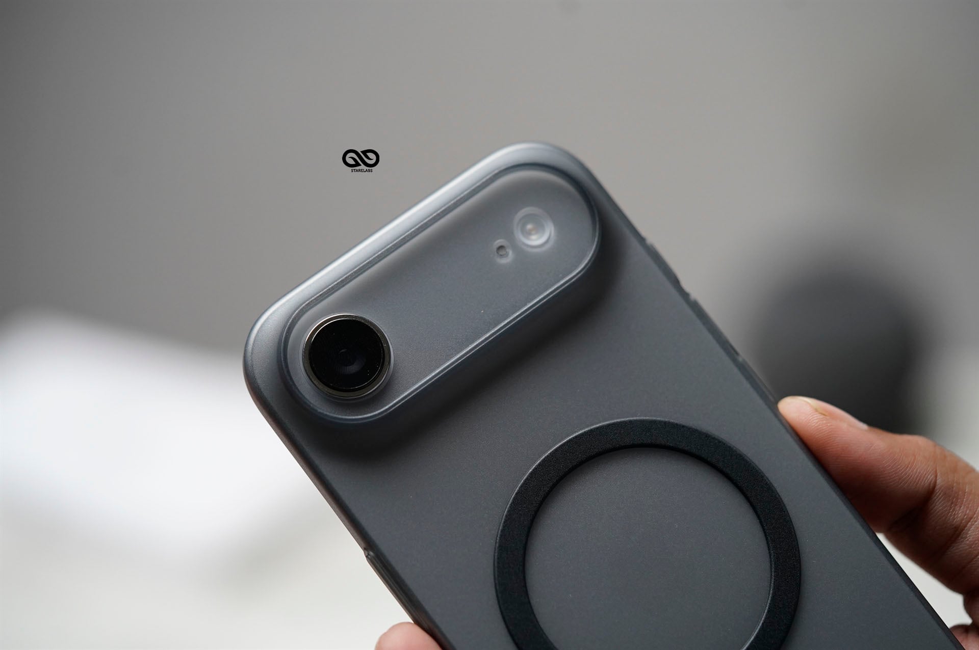 Space Grey Magsafe Ultra Thin Case For iPhone Air (Camera Cutout) 3 Space Grey Magsafe Ultra Thin Case For iPhone Air (Camera Cutout) - Image 3