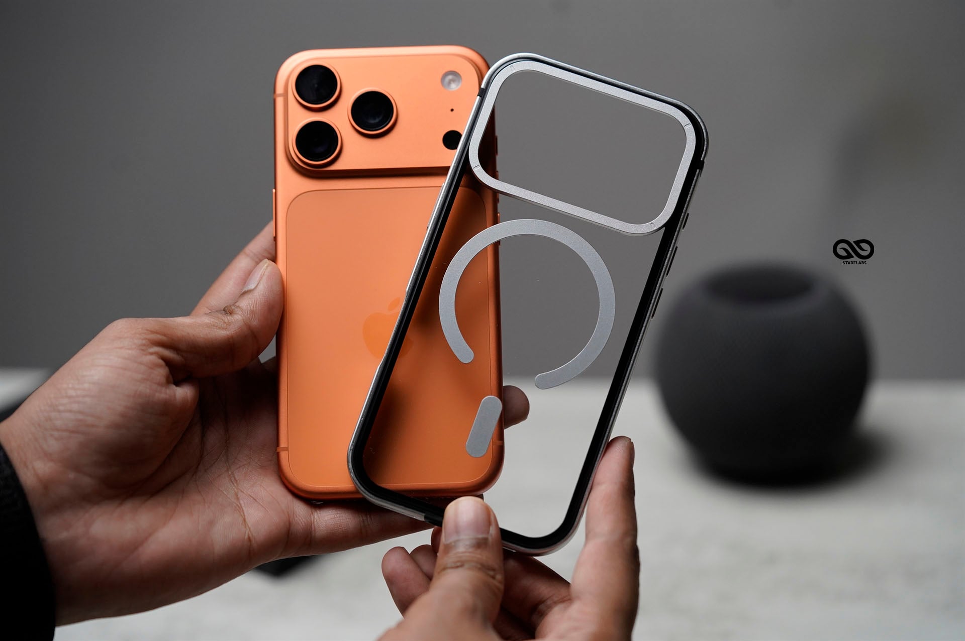 Magsafe Transparent Fiber Case For iPhone 17/17 Pro/17 Pro Max 4 Magsafe Transparent Fiber Case For iPhone 17/17 Pro/17 Pro Max - Image 4