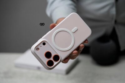 White Magsafe Ultra Thin Case For iPhone Air/17 Pro/17 Pro Max. (Camera Cutout)