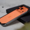 Natural Titanium Fiber Bumper for iPhone 17 Pro (Bumper, not a Case)