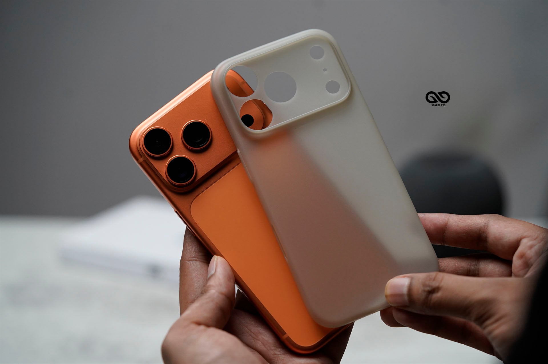 Natural Ultra Thin Case For iPhone Air/17 Pro/17 Pro Max (Camera Cutout) 2 Natural Ultra Thin Case For iPhone Air/17 Pro/17 Pro Max (Camera Cutout) - Image 2
