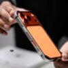 Silver Fiber Bumper for iPhone 17 Pro Max (Bumper, not a Case)