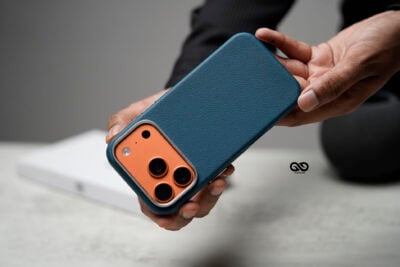 Slim PU Leather Case with Rubberized Interior (Magsafe Compatible) For iPhone Air/17/17Pro/17ProMax