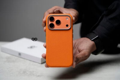 Slim PU Leather Case with Rubberized Interior (Magsafe Compatible) For iPhone Air/17/17Pro/17ProMax