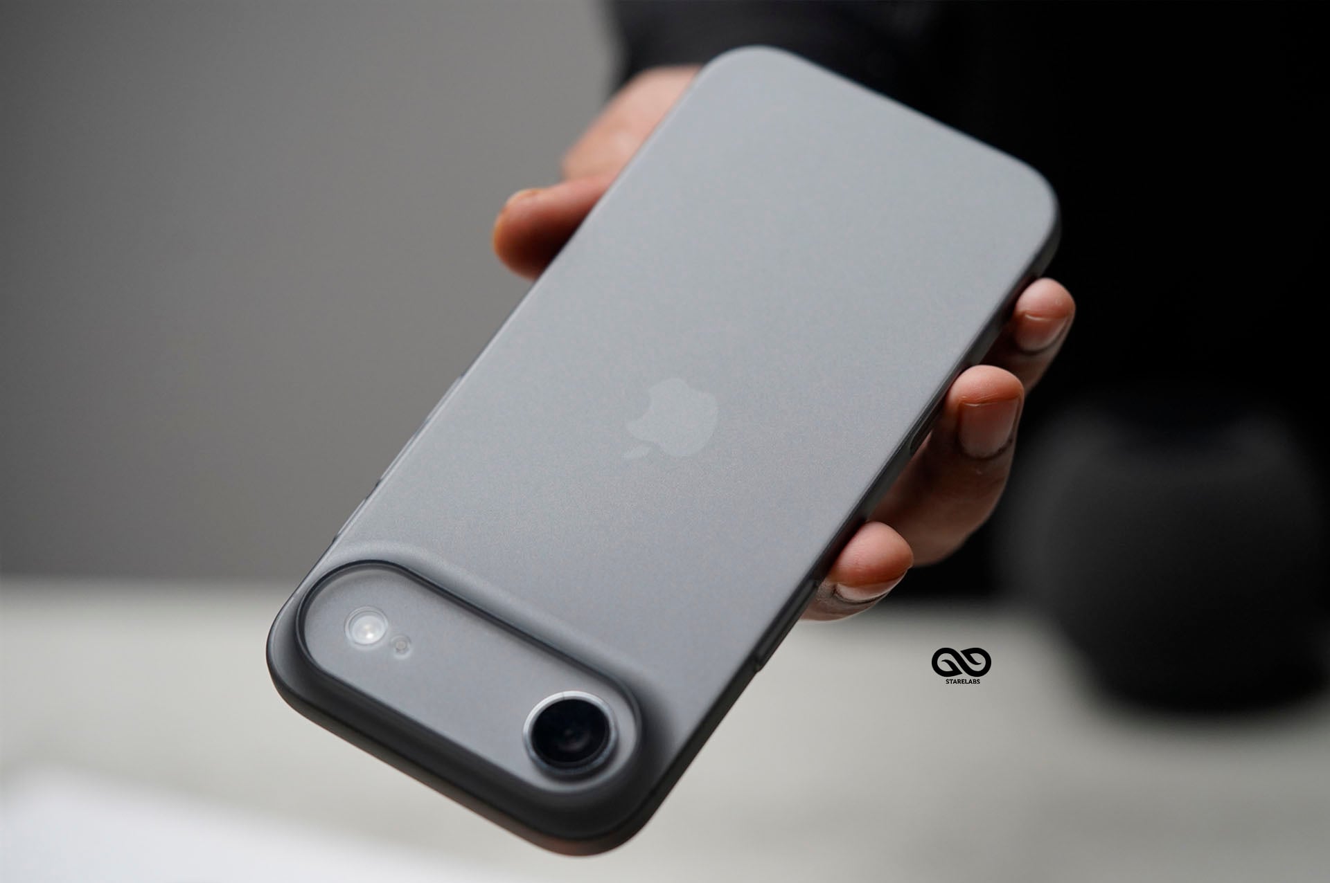 Space Grey Ultra Thin Case For iPhone Air/17 Pro/17 Pro Max (Camera Cutout) 3 Space Grey Ultra Thin Case For iPhone Air/17 Pro/17 Pro Max (Camera Cutout) - Image 3