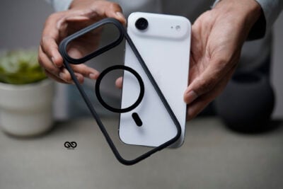 Black Magsafe Drop Proof Transparent Sleek Case With Armor Lens for iPhone 17/Air/17 Pro/17 Pro Max