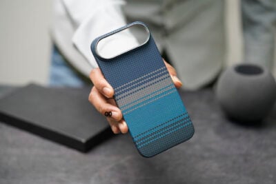 Magsafe Dune Blue Real Aramid Carbon Fiber Case For iPhone Air 15 Magsafe Dune Blue Real Aramid Carbon Fiber Case For iPhone Air
