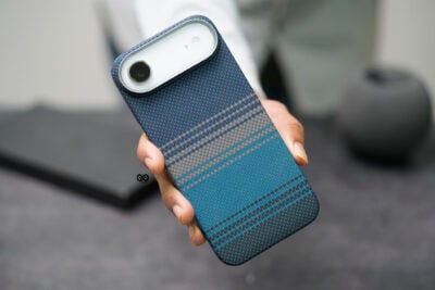 Magsafe Dune Blue Real Aramid Carbon Fiber Case For iPhone Air 21 Magsafe Dune Blue Real Aramid Carbon Fiber Case For iPhone Air