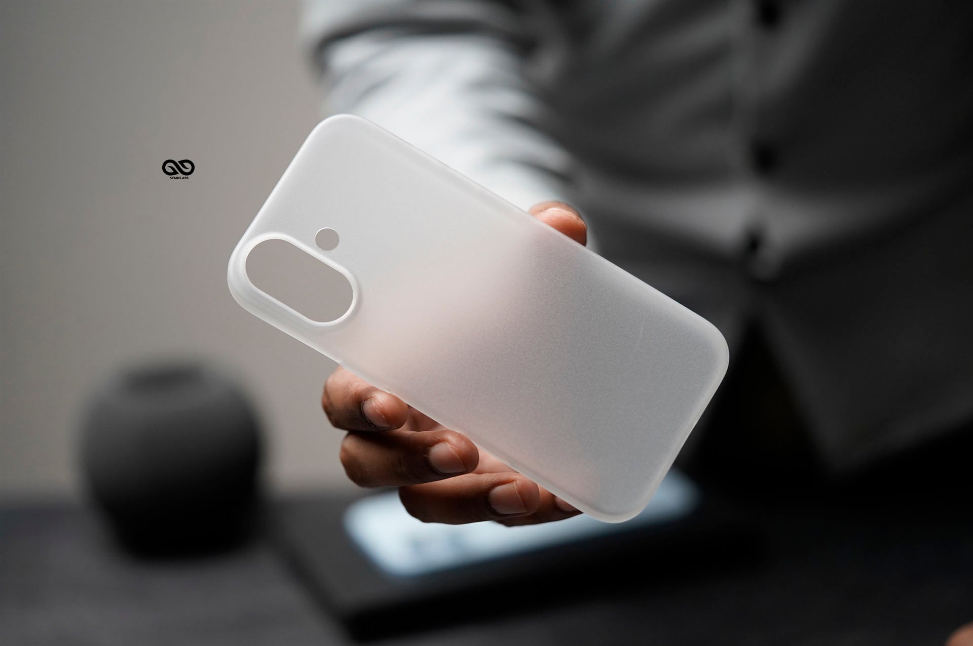 Frosted White Ultra Thin Case For iPhone Air/17/17Pro/17ProMax (Without Camera Cutout) 3 Frosted White Ultra Thin Case For iPhone Air/17/17Pro/17ProMax (Without Camera Cutout) - Image 3