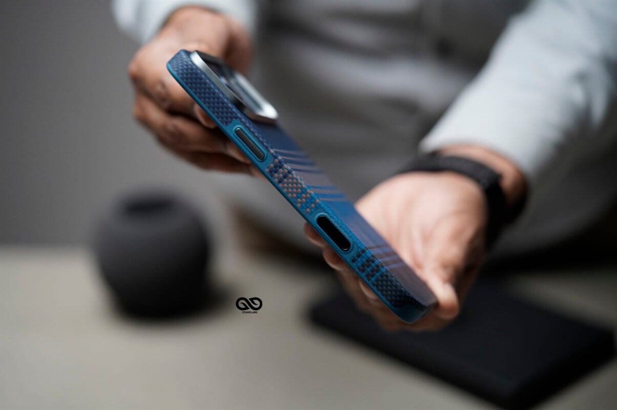 MagSafe Dune Blue Drop Proof Aramid Case For iPhone 17 Pro Max