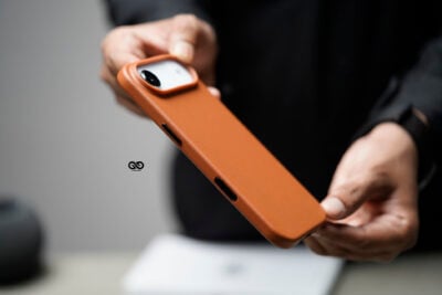MagSafe Vegan Leather Case with Action Button