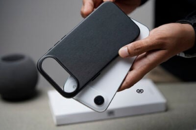 MagSafe Vegan Leather Case with Action Button