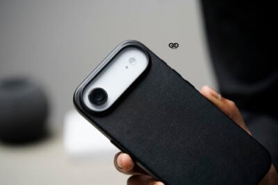 MagSafe Vegan Leather Case with Action Button