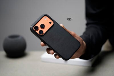 MagSafe Vegan Leather Case with Action Button