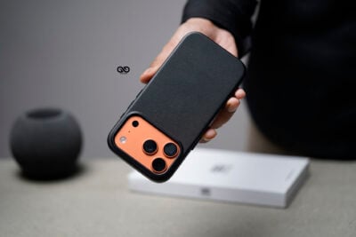 MagSafe Vegan Leather Case with Action Button