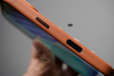 MagSafe Vegan Leather Case with Action Button