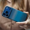 Magsafe Dune Blue Real Aramid Carbon Fiber Case For iPhone 17 Pro