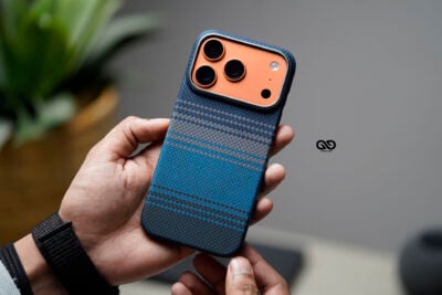Magsafe Dune Blue Real Aramid Carbon Fiber Case For iPhone 17 Pro Max