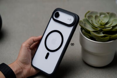 Black Magsafe Drop Proof Transparent Sleek Case With Armor Lens for iPhone 17/Air/17 Pro/17 Pro Max