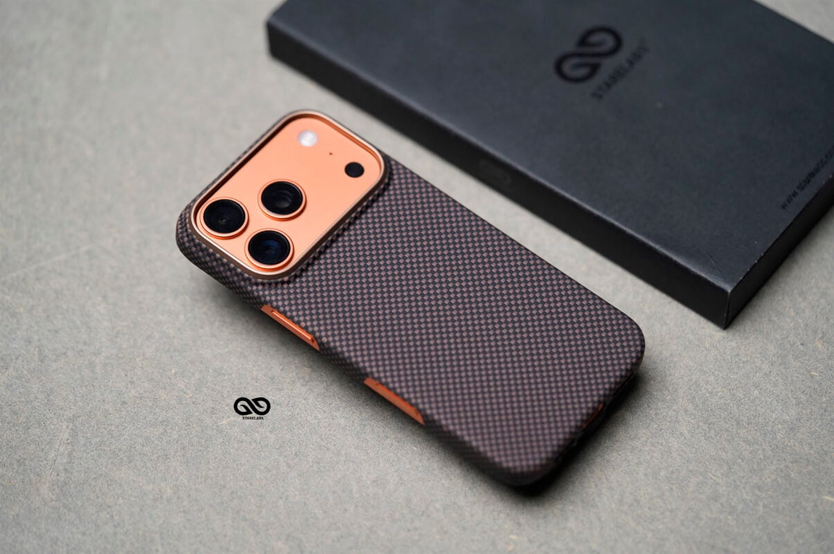 Magsafe Polar Desert Real Aramid Carbon Fiber Case For iPhone 17 Pro Max