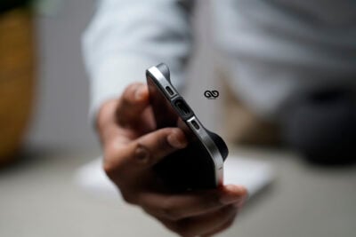 Silver Fiber Bumper for iPhone Air (Bumper, not a Case) 9 Silver Fiber Bumper for iPhone Air (Bumper, not a Case)