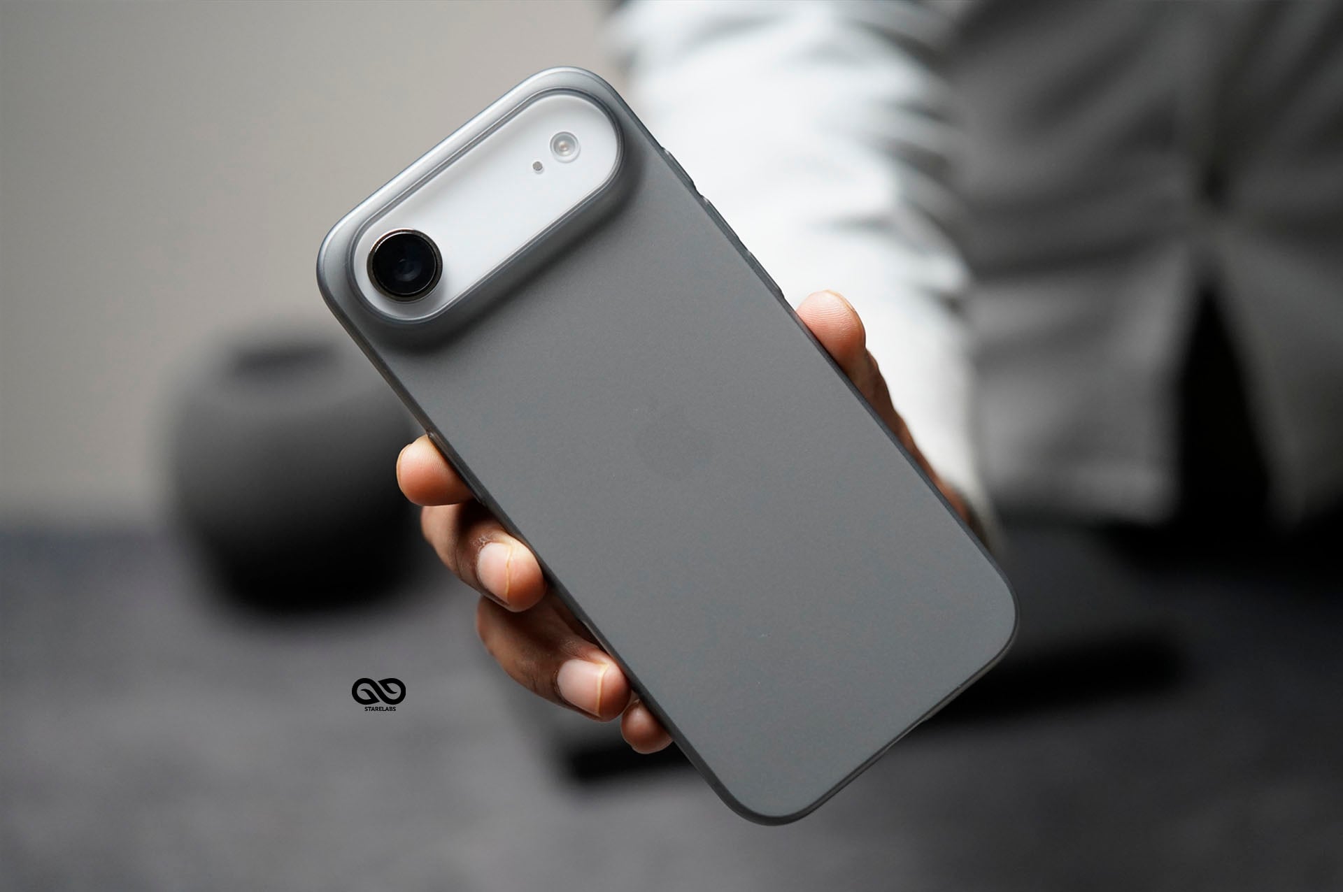 Space Grey Ultra Thin Case For iPhone Air/17/17Pro/17ProMax (Without Camera Cutout) 20 Space Grey Ultra Thin Case For iPhone Air/17/17Pro/17ProMax (Without Camera Cutout) - Image 20