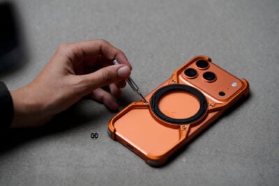 Titanium Armored Bumper with Kickstand Feature For iPhone 17/17PRO/17PROMAX