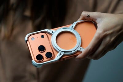 Titanium Armored Bumper with Kickstand Feature For iPhone 17/17PRO/17PROMAX