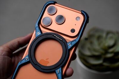Titanium Armored Bumper with Kickstand Feature For iPhone 17/17PRO/17PROMAX