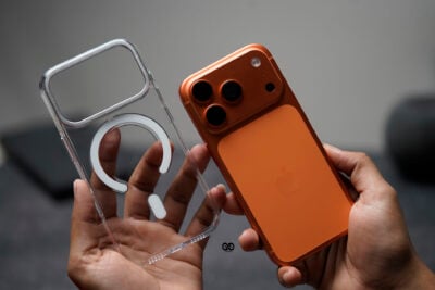 MagSafe Transparent Slim Hard Case With Kickstand For iPhone 17/Air/17 Pro/ 17 Pro Max (Non Yellowing)