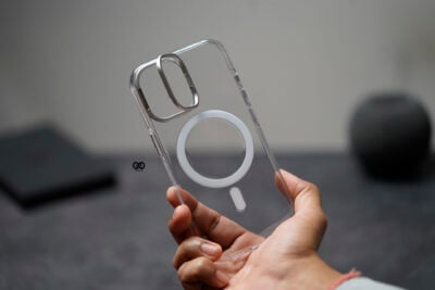 MagSafe Transparent Slim Hard Case With Kickstand For iPhone 17/Air/17 Pro/ 17 Pro Max (Non Yellowing)