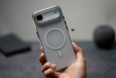 MagSafe Transparent Slim Hard Case With Kickstand For iPhone 17/Air/17 Pro/ 17 Pro Max (Non Yellowing)