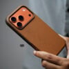 MagSafe Classic PU Leather Case For iPhone 17 Series