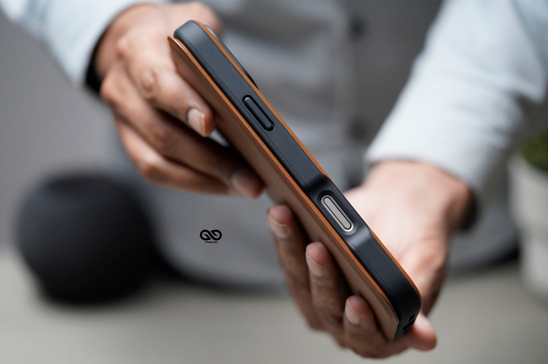 Modern Vegan Leather Flip Case For iPhone 17 Pro Max 15 Modern Vegan Leather Flip Case For iPhone 17 Pro Max - Image 15
