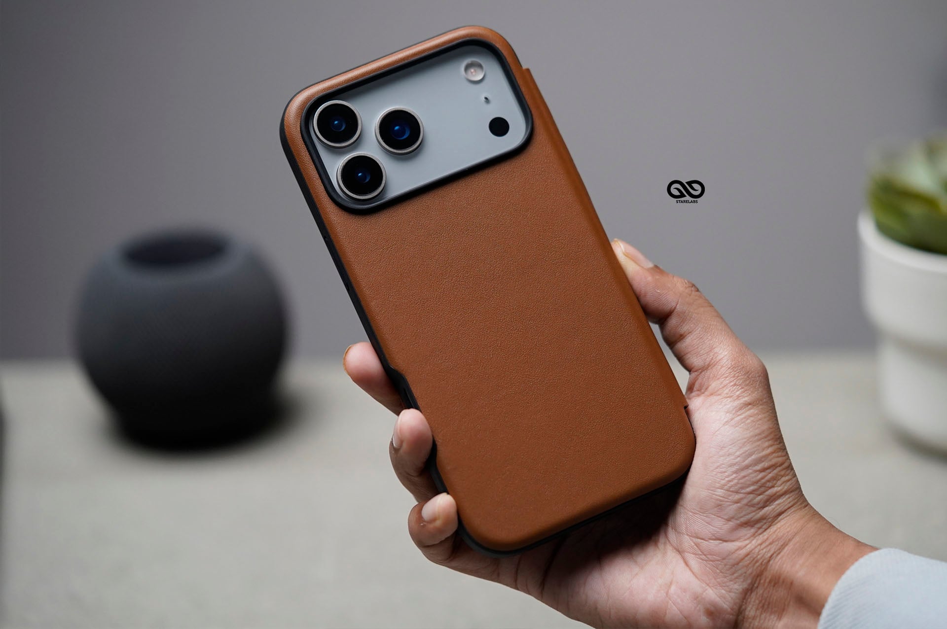 Modern Vegan Leather Flip Case For iPhone 17 Pro Max 10 Modern Vegan Leather Flip Case For iPhone 17 Pro Max - Image 10