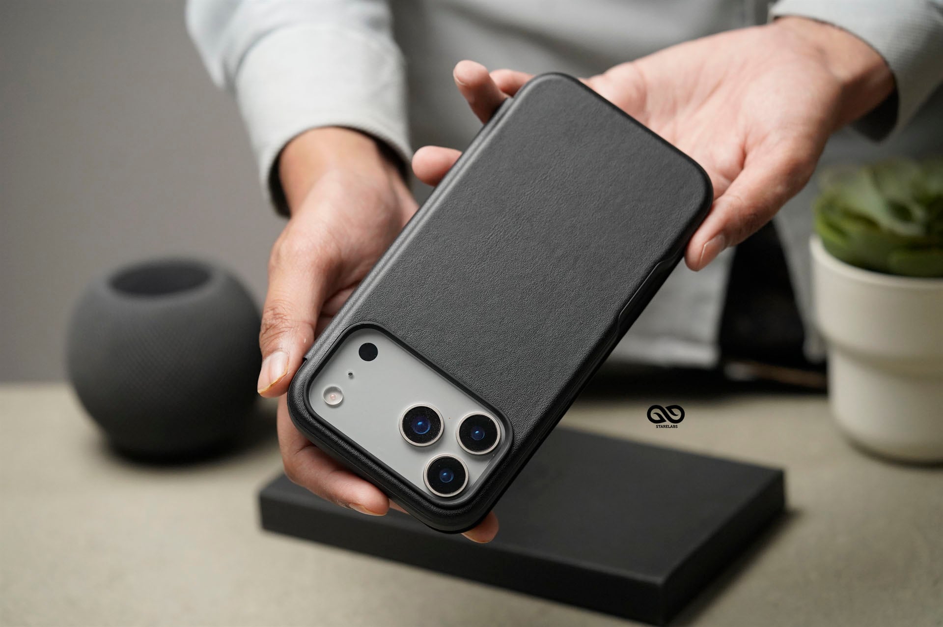 Modern Vegan Leather Flip Case For iPhone 17 Pro Max 20 Modern Vegan Leather Flip Case For iPhone 17 Pro Max - Image 20