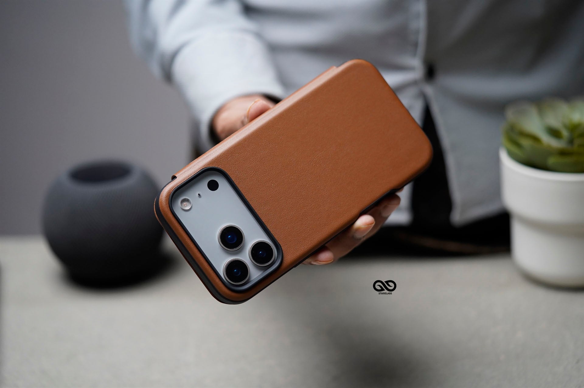 Modern Vegan Leather Flip Case For iPhone 17 Pro Max 14 Modern Vegan Leather Flip Case For iPhone 17 Pro Max - Image 14
