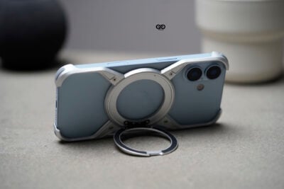 Titanium Armored Bumper with Kickstand Feature For iPhone 17/17PRO/17PROMAX